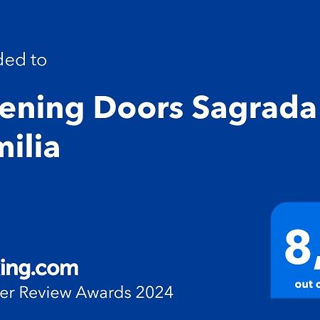 Opening Doors Sagrada Familia Apartamento Barcelona Exterior foto